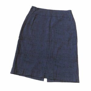 RW&Co. Navy Blue Black High Waisted Pencil Skirt S